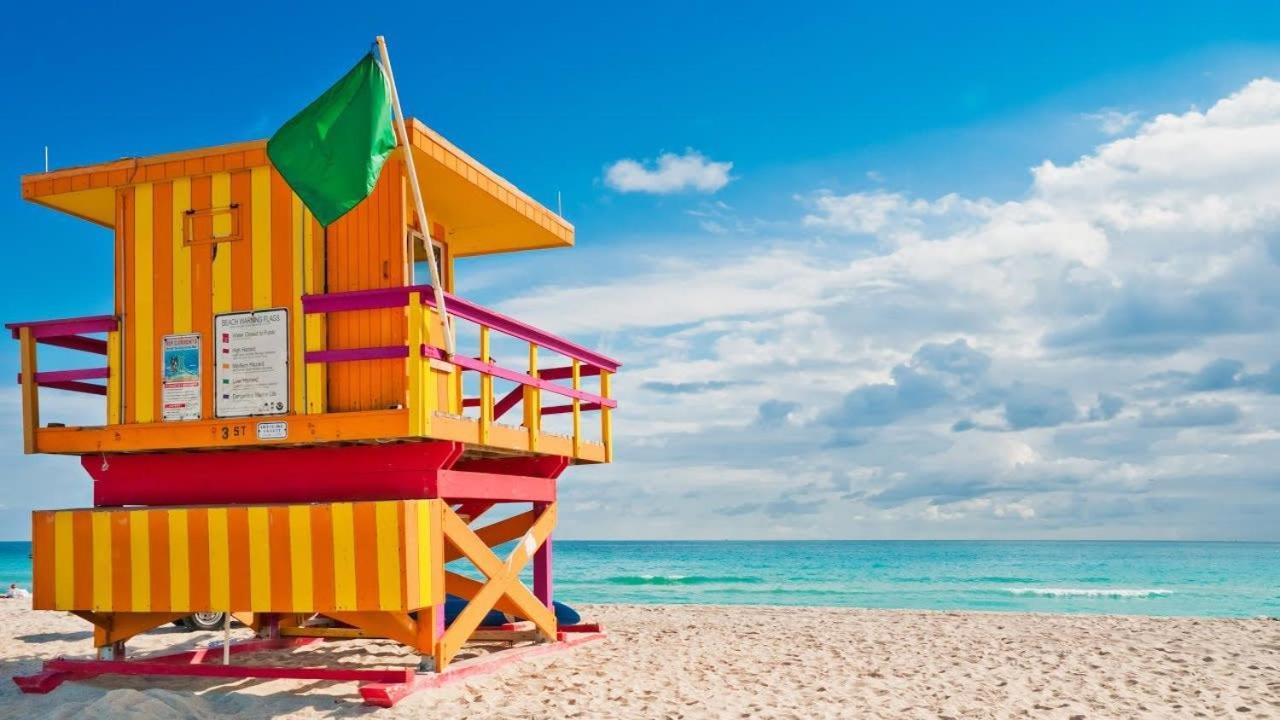 South Beach Free Parking Family & Pet Friendly Walk To Beach & Bay Miami Beach Eksteriør billede